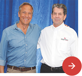 Bruce Drake Meets Mike Rowe from Dirty Jobs