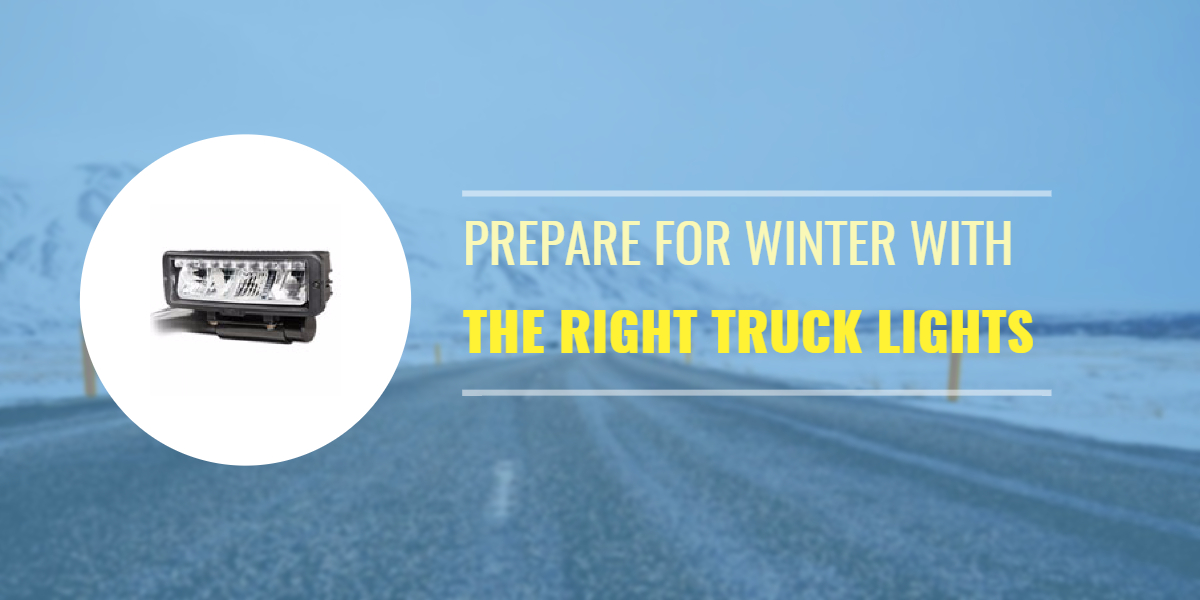 Prepare for winter with the right truck lights