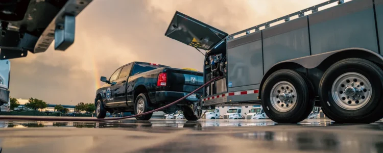 thunder creek fuel and lube trailer